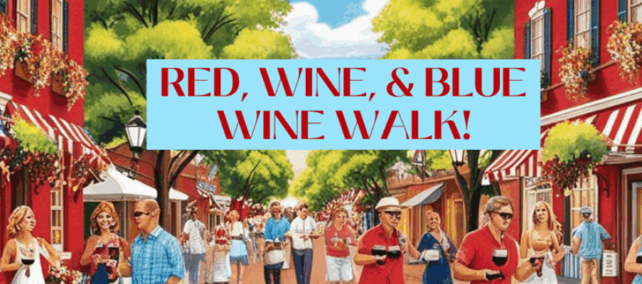 Red, Wine, & Blue an americana Wine Walk! (3)