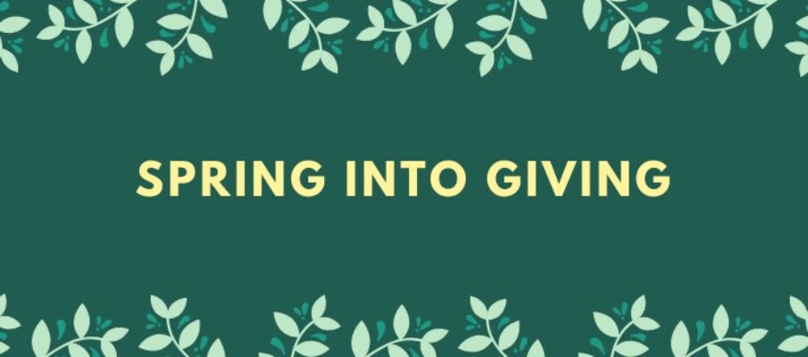 Spring Into Giving - FB Cover